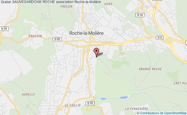 plan association Sauvegardons Roche Roche-la-Molière