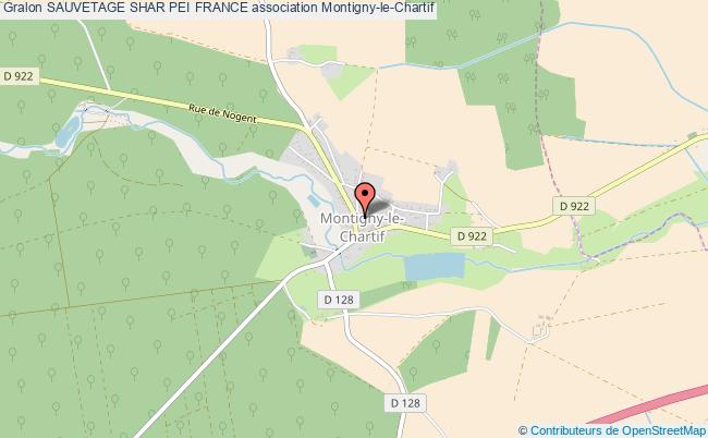 plan association Sauvetage Shar Pei France Montigny-le-Chartif