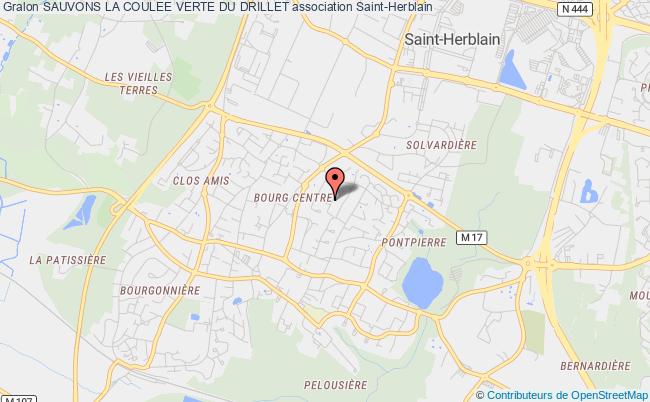 plan association Sauvons La Coulee Verte Du Drillet Saint-Herblain
