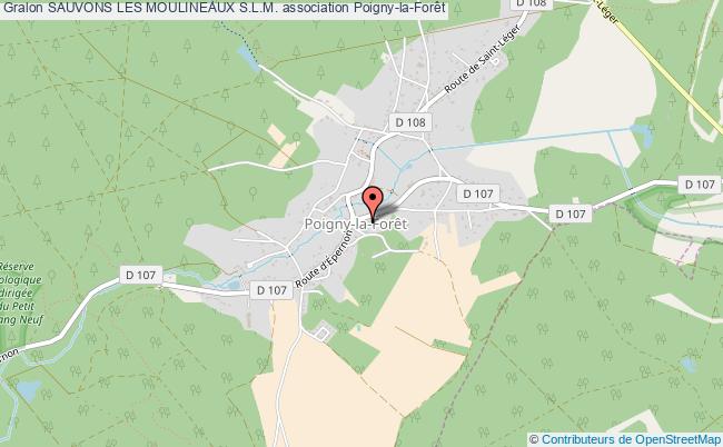 plan association Sauvons Les Moulineaux S.l.m. Poigny-la-Forêt