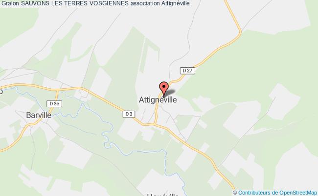 plan association Sauvons Les Terres Vosgiennes Attignéville