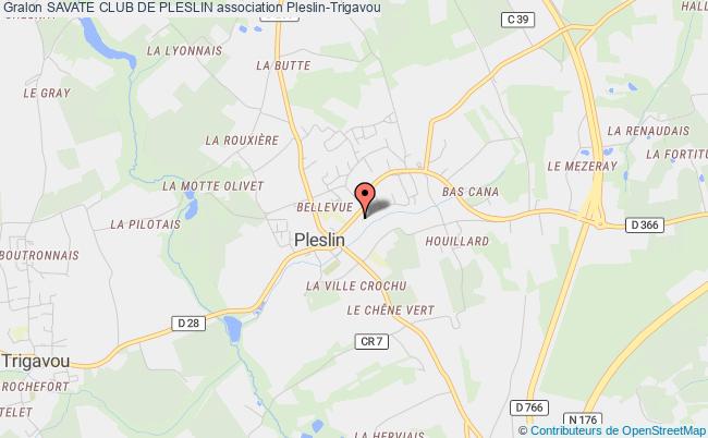 plan association Savate Club De Pleslin Pleslin-Trigavou