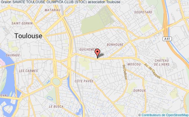 plan association Savate Toulouse Olimpica Club (stoc) Toulouse