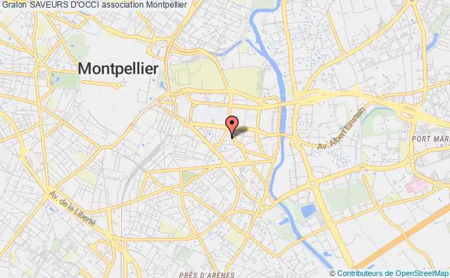 plan association Saveurs D'occi Montpellier