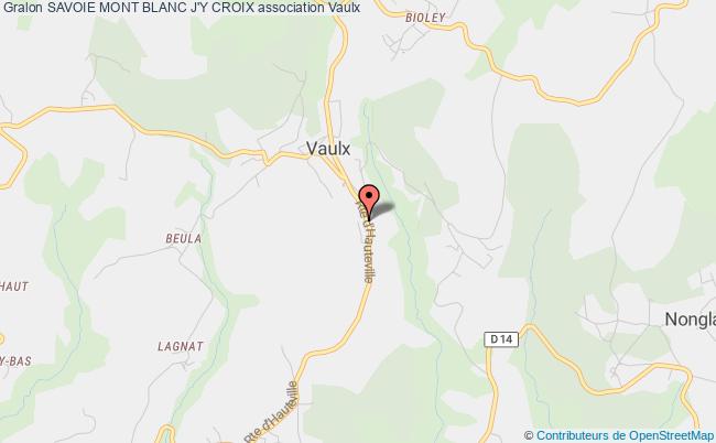 plan association Savoie Mont Blanc J'y Croix Vaulx