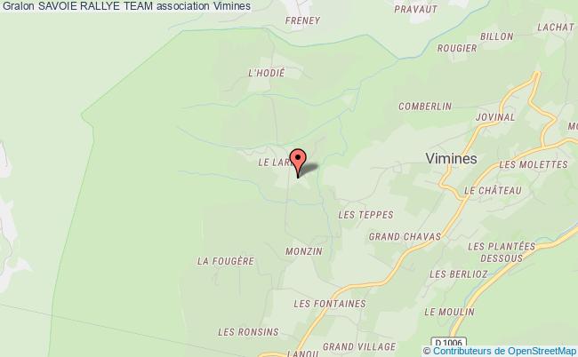 plan association Savoie Rallye Team Vimines