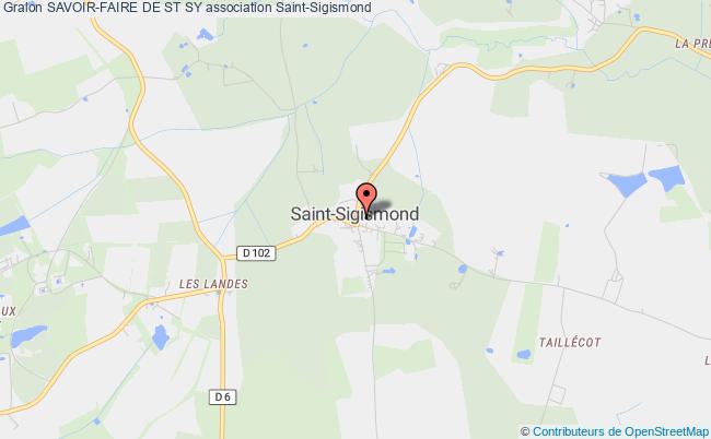 plan association Savoir-faire De St Sy Saint-Sigismond