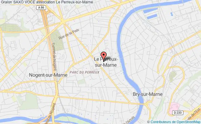 plan association Saxo Voce Le Perreux-sur-Marne