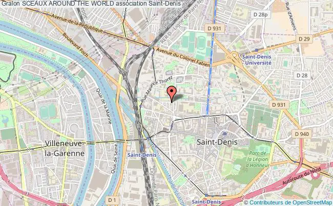 plan association Sceaux Around The World Saint-Denis