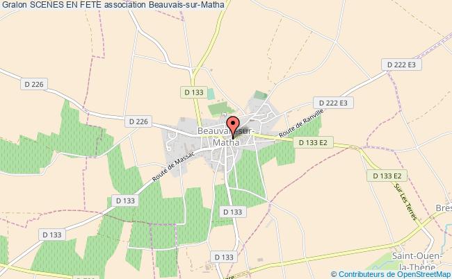 plan association Scenes En Fete Beauvais-sur-Matha