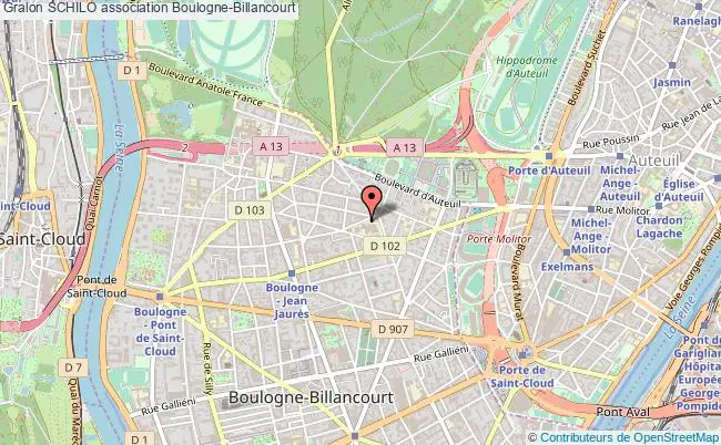 plan association Schilo Boulogne-Billancourt