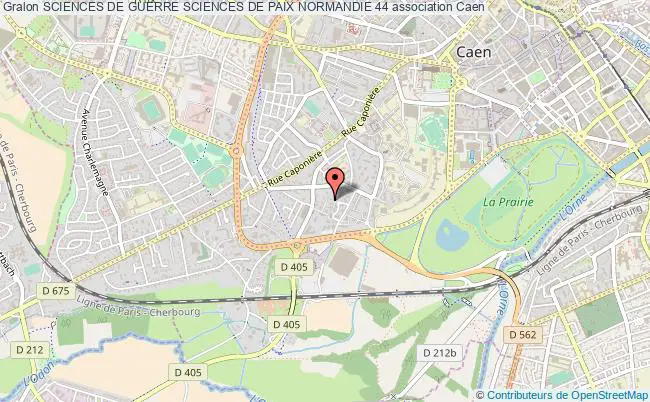plan association Sciences De Guerre Sciences De Paix Normandie 44 Caen