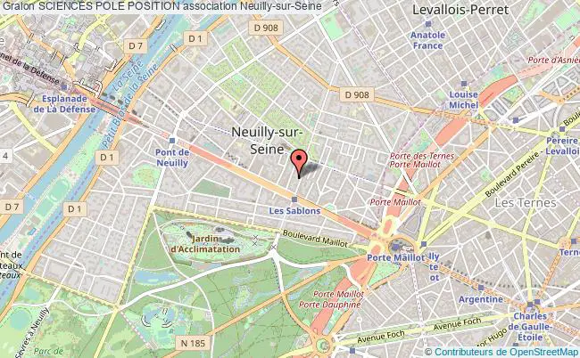 plan association Sciences Pole Position Neuilly-sur-Seine