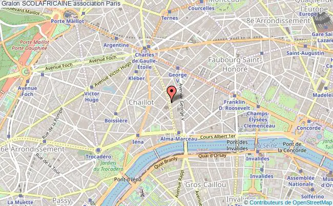 plan association Scolafricaine Paris
