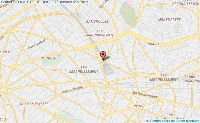 plan association Scolarite De Rosette Paris