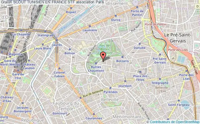 plan association Scout Tunisien En France Stf Paris