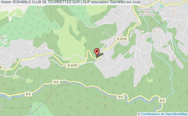 plan association Scrabble Club De Tourrettes Sur Loup Tourrettes-sur-Loup
