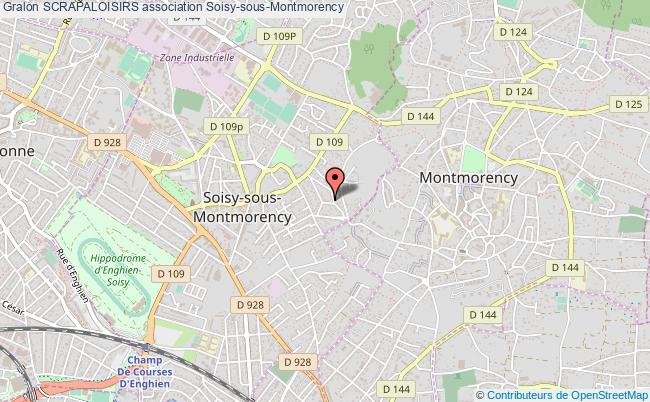 plan association Scrapaloisirs Soisy-sous-Montmorency