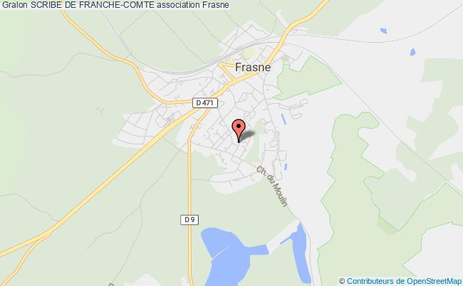 plan association Scribe De Franche-comte Frasne
