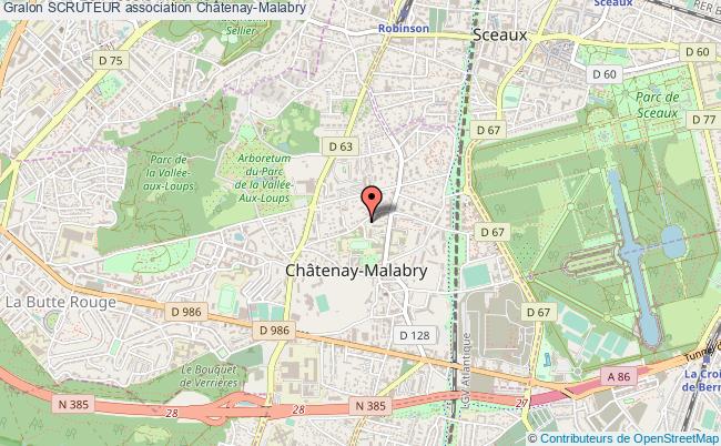 plan association Scruteur Châtenay-Malabry