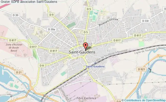 plan association Sdpb Saint-Gaudens