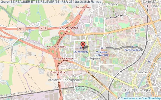 plan association Se Realiser Et Se Relever '35' (r&r '35') Rennes