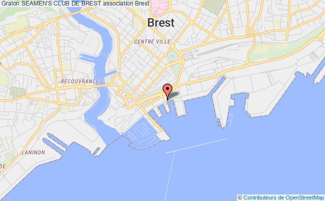 plan association Seamen's Club De Brest Brest