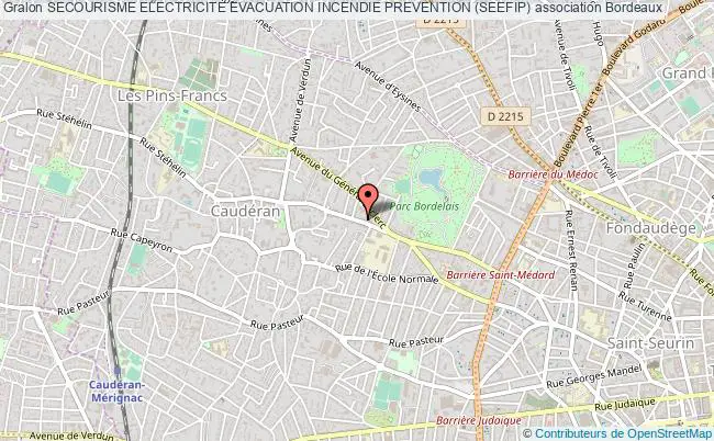 plan association Secourisme Electricite Evacuation Incendie Prevention (seefip) Bordeaux