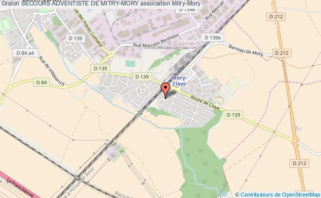 plan association Secours Adventiste De Mitry-mory Mitry-Mory