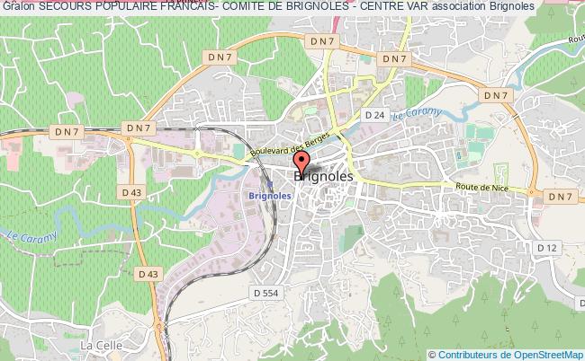 SECOURS POPULAIRE FRANCAIS- COMITE DE BRIGNOLES - CENTRE VAR