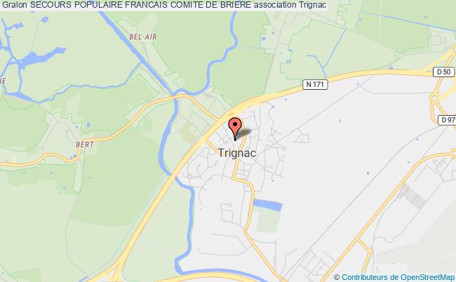 plan association Secours Populaire Francais Comite De Briere Trignac