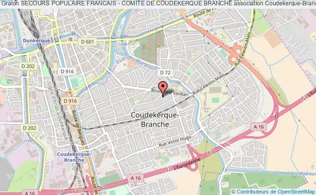 SECOURS POPULAIRE FRANCAIS - COMITE DE COUDEKERQUE BRANCHE
