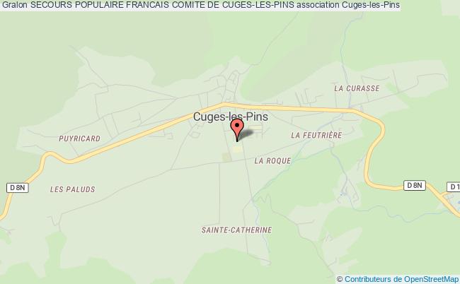 SECOURS POPULAIRE FRANCAIS COMITE DE CUGES-LES-PINS