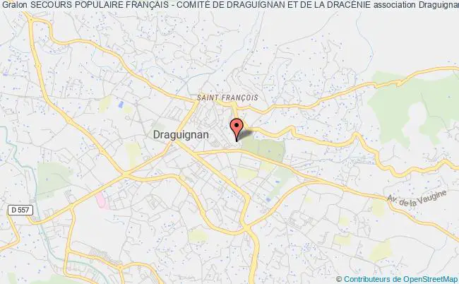 SECOURS POPULAIRE FRANÇAIS - COMITÉ DE DRAGUIGNAN ET DE LA DRACÉNIE