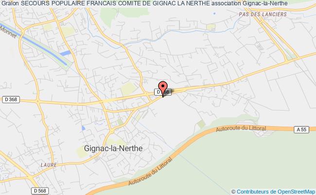 SECOURS POPULAIRE FRANCAIS COMITE DE GIGNAC LA NERTHE