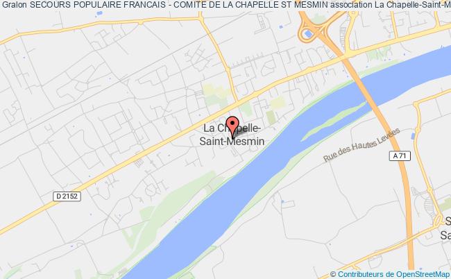 SECOURS POPULAIRE FRANCAIS - COMITE DE LA CHAPELLE ST MESMIN