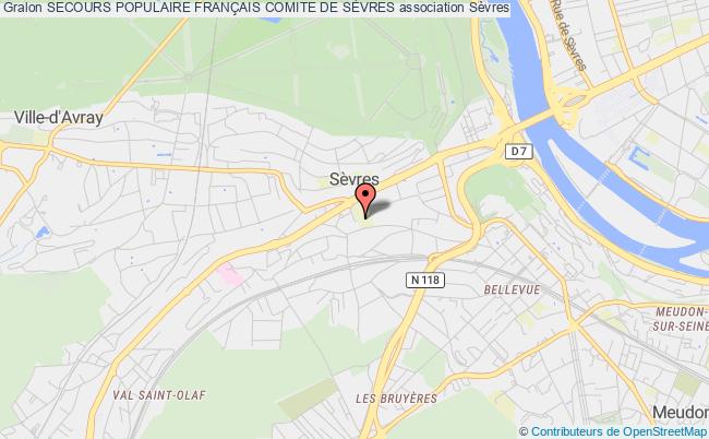 SECOURS POPULAIRE FRANÇAIS COMITE DE SÈVRES
