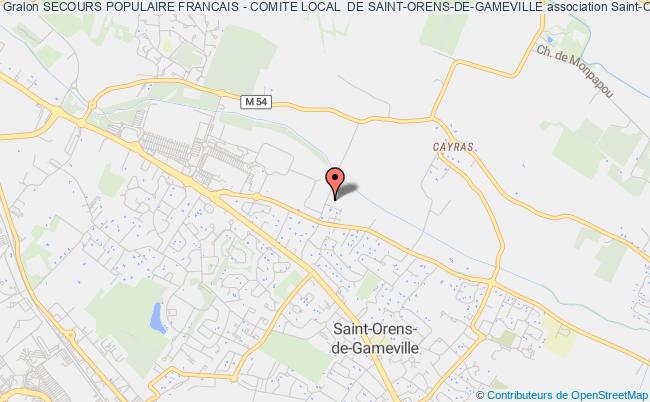 SECOURS POPULAIRE FRANCAIS - COMITE LOCAL  DE SAINT-ORENS-DE-GAMEVILLE