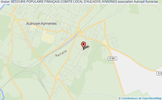 SECOURS POPULAIRE FRANÇAIS-COMITÉ LOCAL D'AULNOYE AYMERIES