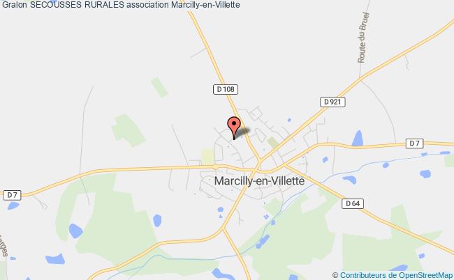 plan association Secousses Rurales Marcilly-en-Villette