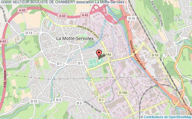 SECTEUR BOULISTE DE CHAMBERY