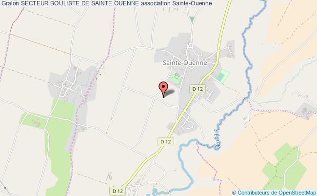 plan association Secteur Bouliste De Sainte Ouenne Sainte-Ouenne