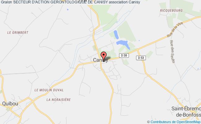 plan association Secteur D'action Gerontologique De Canisy Canisy