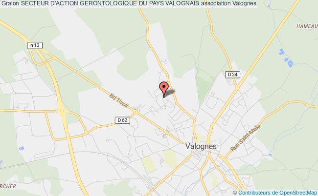 plan association Secteur D'action Gerontologique Du Pays Valognais Valognes