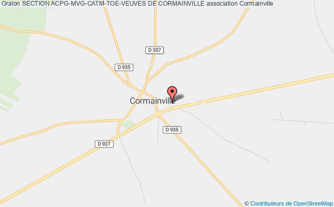 plan association Section Acpg-mvg-catm-toe-veuves De Cormainville Cormainville