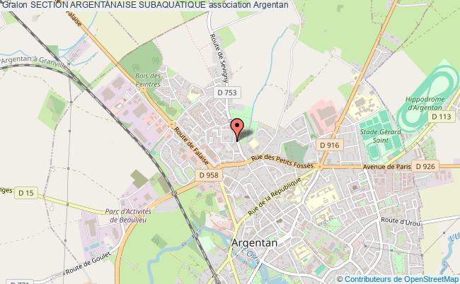 SECTION ARGENTANAISE SUBAQUATIQUE