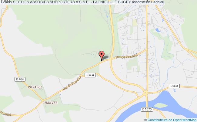 SECTION ASSOCIES SUPPORTERS A.S.S.E. - LAGNIEU - LE BUGEY