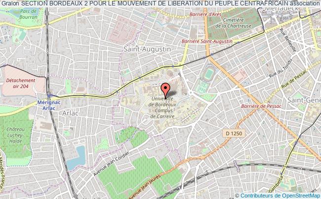 plan association Section Bordeaux 2 Pour Le Mouvement De Liberation Du Peuple Centrafricain Bordeaux