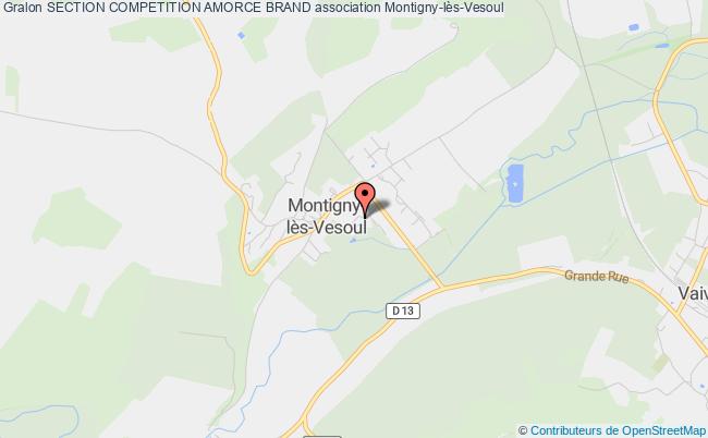 plan association Section Competition Amorce Brand Montigny-lès-Vesoul