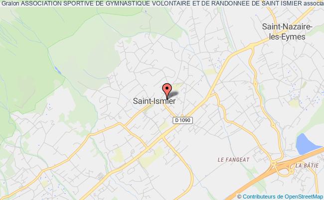 plan association Section D'education Physique Et De Gymnastique Volontaire De Saint-ismier Saint-Ismier Cedex